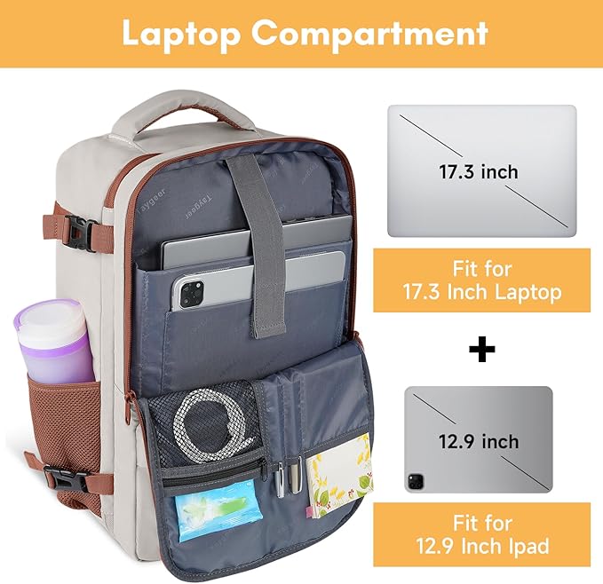 Taygeer Backpack for Women, College Backpack - Image 5