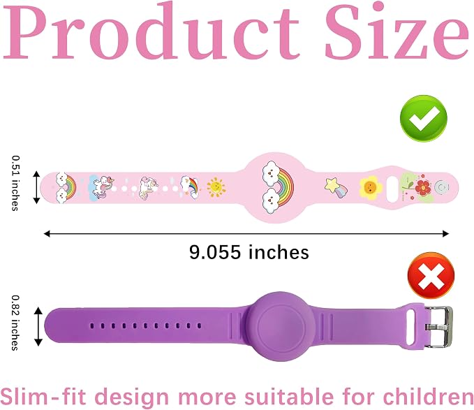 R-fun Waterproof Air Tag Bracelets Compatible - Image 2