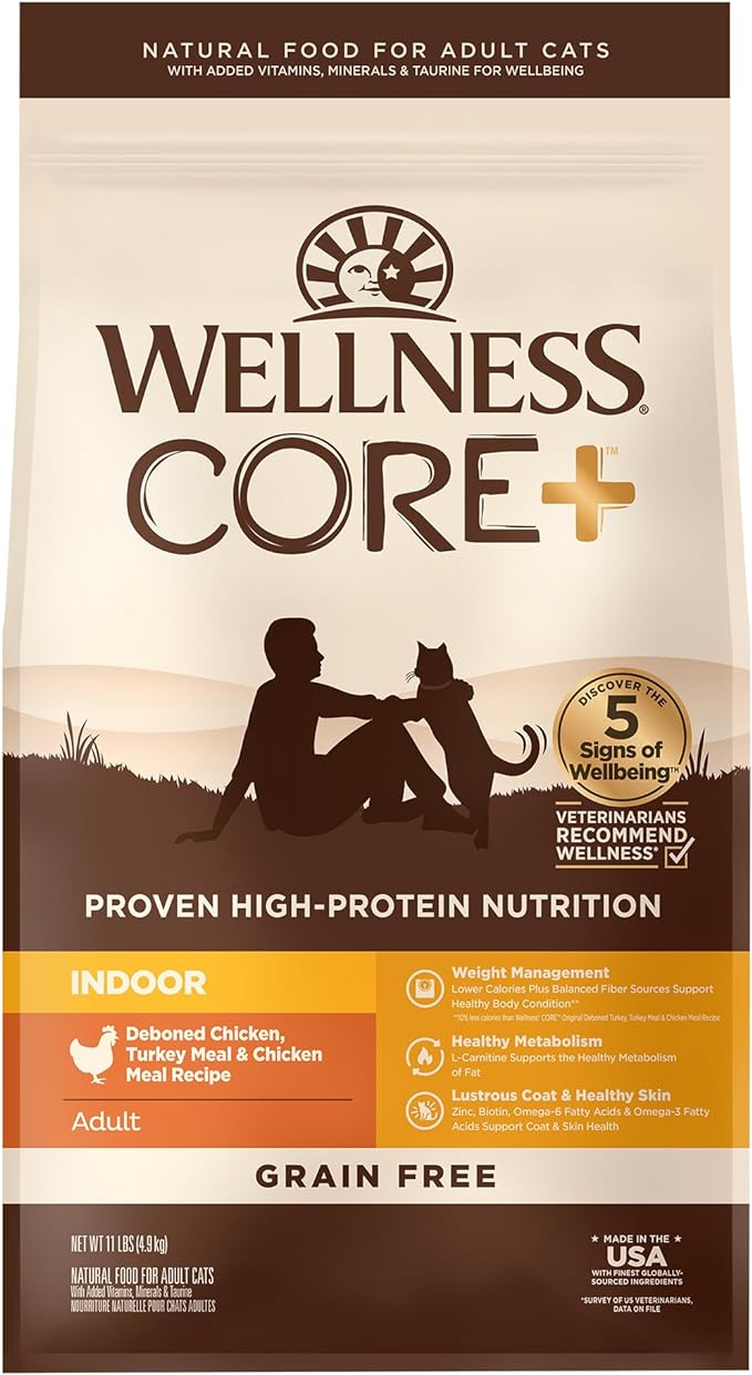 Wellness CORE+ Adult Dry Cat Food by WellnessNaturalPetFood