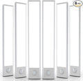 6 Pack Under Cabinet Lighting Wireless, 68 LED Rechargeable Battery Motion by BuyNow