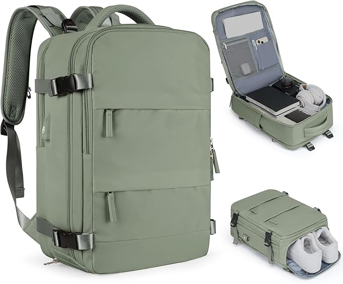 coofay Travel Backpack For Women Men Airline Approved Carry On Backpack Flight by coofay