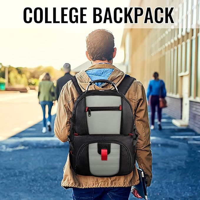 YOREPEK Large Backpack for Men, Extra Large Laptop Backpacks for Men Women - Image 6