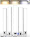 EZVALO 5-Pack Under Cabinet Lighting, 4000mAh Rechargeable Motion Sensor Light by EZVALO