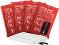 Ougist 4 Pack Emergency Fire Blanket by Ougist