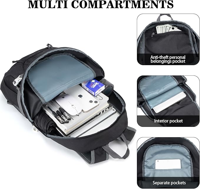 BAGPARKK Hiking Backpack, Large 35L Travel Backpacks - Image 2
