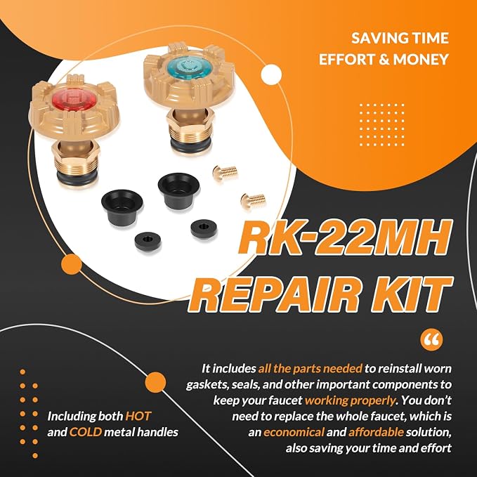RK-22MH Repair Kit Metal Handle Replacement - Image 3