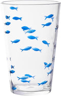 KLIFA- CHARLESTON- 19 oz, Acrylic Fishing Highball, School of Fish Drinking by KLIFAHome