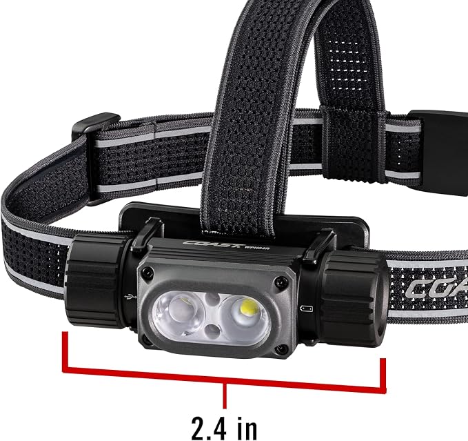 Coast WPH34R 2000 Lumen Waterproof Ultra Bright IP68 USB Rechargeable-Dual - Image 8