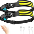 DAWINSIE LED Headlamp Rechargeable, 230° Wide Beam Head Lamp by DAWINSIE