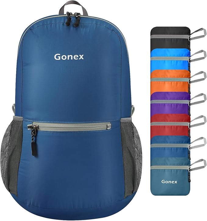 Gonex Ultra Lightweight Packable Backpack 20L Daypack Handy Foldable Camping by Gonex