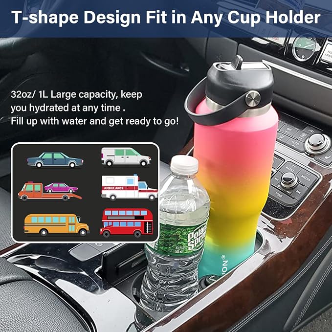 HYDROWION 40 oz Insulated Water Bottle - Image 5