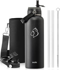 BUZIO 40oz Insulated Water Bottle, Triple Wall Vacuum Stainless Steel Water by BUZIO