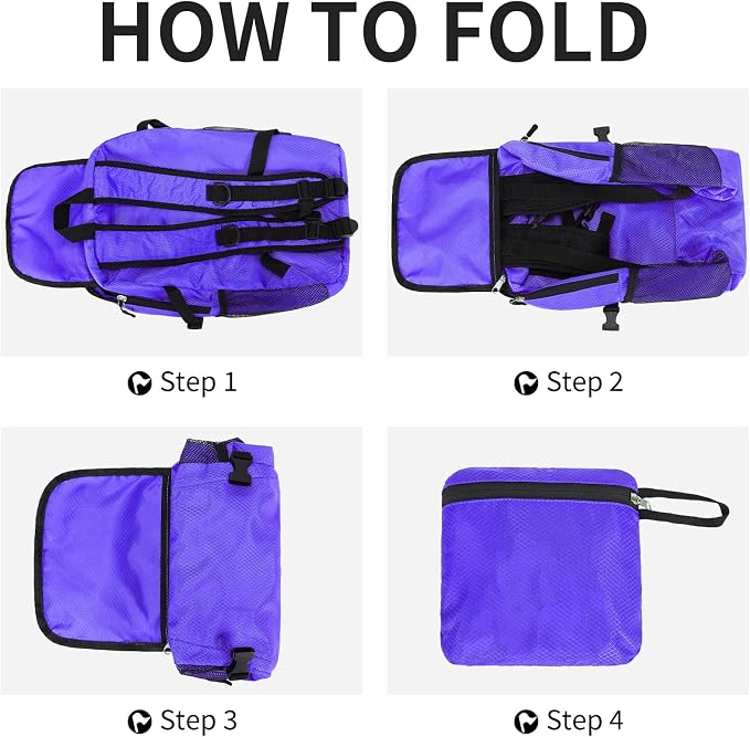 Small Hiking Backpack 15L Travel Lightweight Hiking Packable Daypack - Image 4
