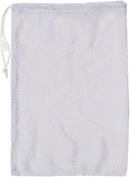 Champion Sports Mesh Equipment Bag – Heavy-Duty Nylon Drawstring Bag by ChampionSports