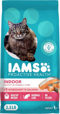 IAMS Proactive Health Dry Cat Food, Indoor Weight and Hairball Care Cat Food by IAMS