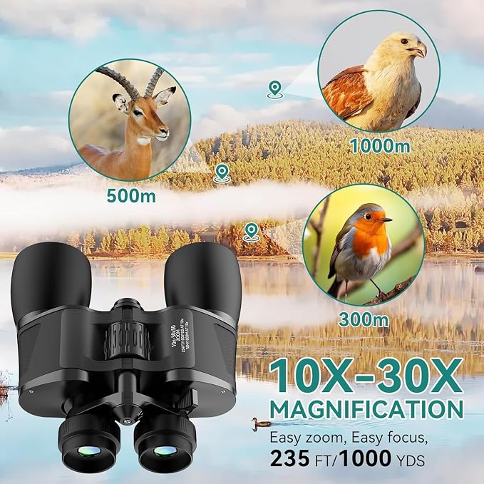 MLight 10-30X50 Zoom Binoculars - Image 3