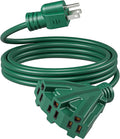 DEWENWILS 10FT Outdoor Extension Cord, 16/3 SJTW Power Cable by DEWENWILS