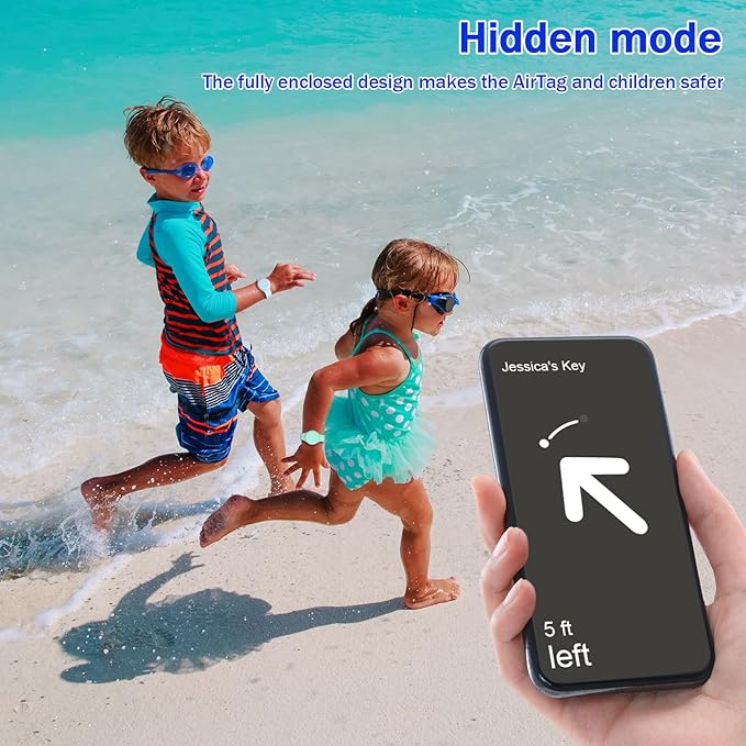 R-fun Waterproof for Air Tag Bracelets Compatible - Image 4