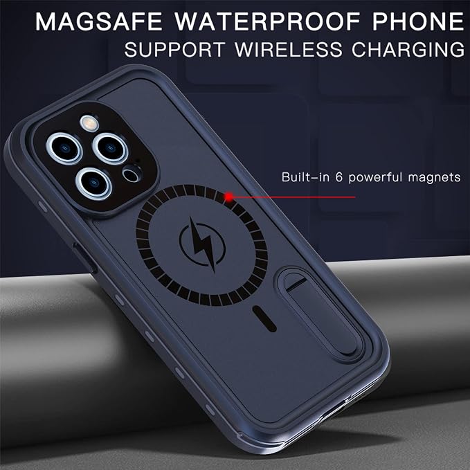 Omio for iPhone 13 Pro Max Waterproof Case Compatible - Image 3