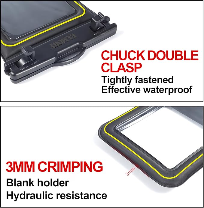 Floatable 3 Pack Multicolor Universal IP68 Floating Waterproof Phone Pouch - Image 3