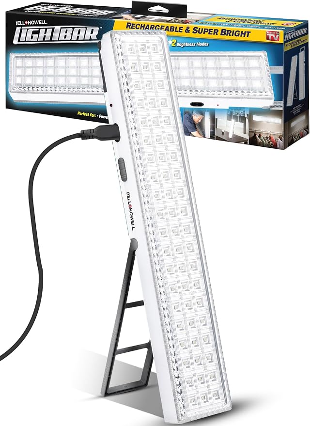 Bell+Howell Portable Light Bar, Rechargeable Lights by BellHowell