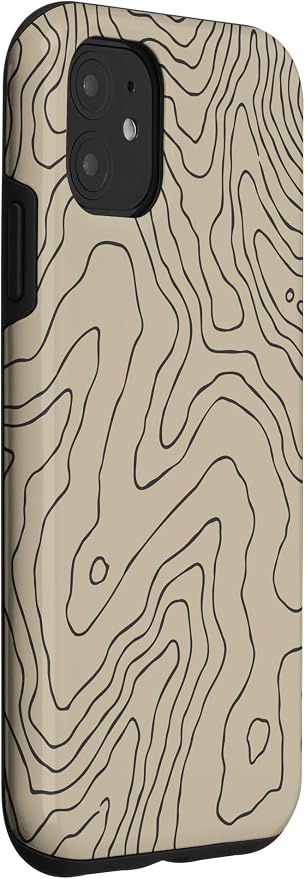 Coyote Country Guide Lines Topographical Contour Map Case - Image 3