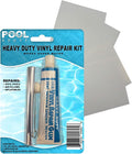 Heavy Duty Vinyl Repair Patch Kit | Vinyl Cement Adhesive Glue and Colored by PoolAbove