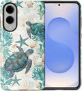 for Samsung Galaxy S25 Edge Case, HL2 Ocean Sea Turtle Nautical Map Hybrid 2 by Unknown