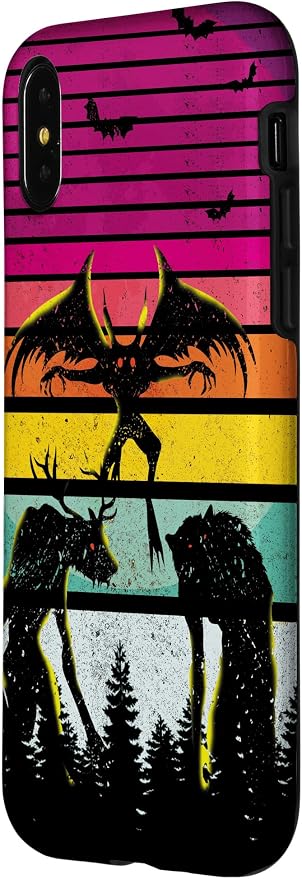 Cryptkin Cute Mothman Cryptid Map Case - Image 2