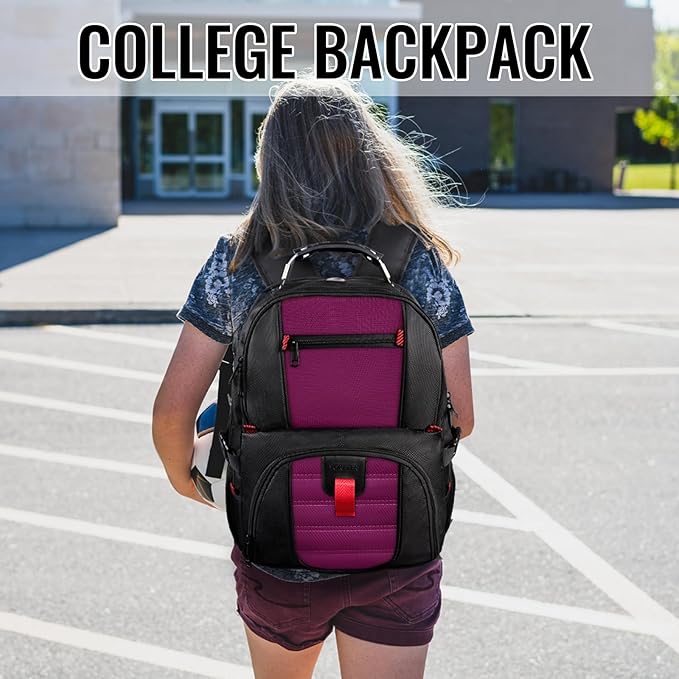 YOREPEK Large Backpack for Men, Extra Large Laptop Backpacks for Men Women - Image 7