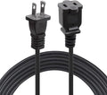 3 FT Extension Cord, 2-Prong Small and Thin Extension Cords Male-Female Power by Yeatel