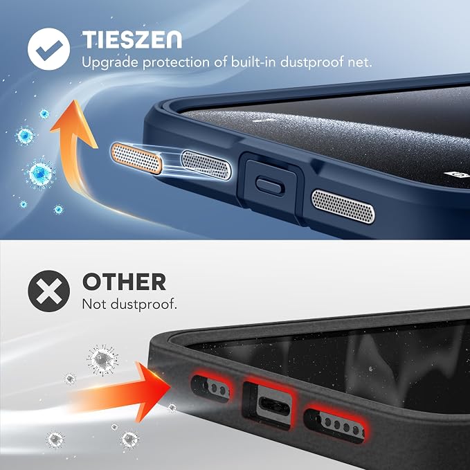 TIESZEN for iPhone 15 Pro Max Case, Compatible - Image 5