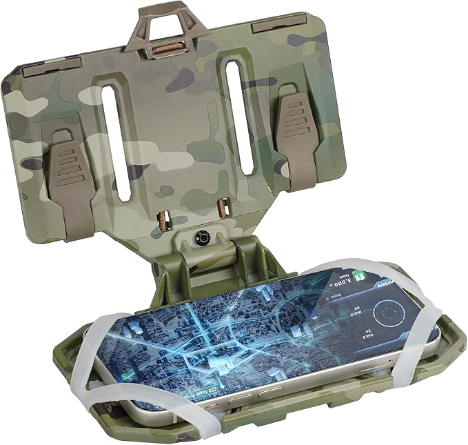 Tactical Molle Phone Holder for Plate Carrier Vest, Quick Release & Adjustable by SIVIGEAR