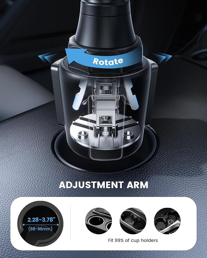 Lamicall Car Cup Tablet Holder - Image 2