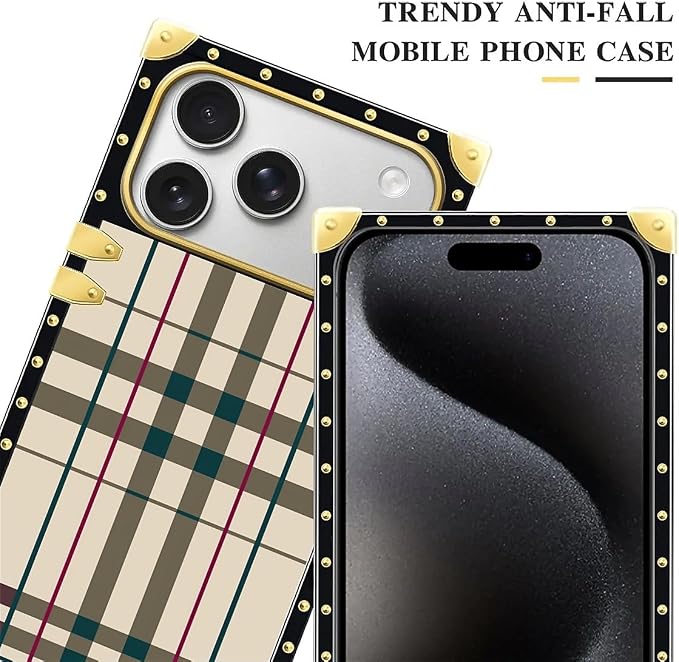 for iPhone 17 Pro Case Luxury Golden Decoration - Image 4