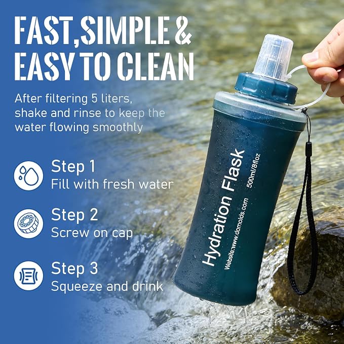 700ML Collapsible Water Bottle - Image 5
