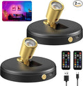 Zetunlo Spot Lights Indoor RGB Spotlight: Rechargeable Color Changing Wireless by Unknown