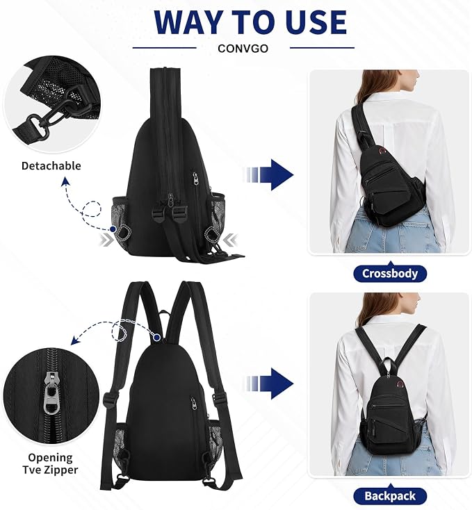 Small Crossbody Bag Casual Sling Bag - Image 4