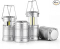 Lichamp LED Camping Lantern, 4 Pack Battery Powered Flashlight by Lichamp