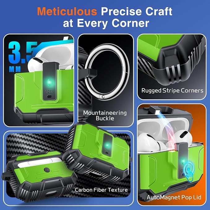 Armoured Heavy Duty for AirPods Pro2 Generation Case - Image 4