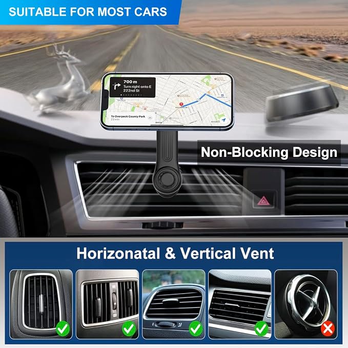 Car Vent Clip for Car Mount Universal Car Phone Holder Mount Vent Clip - Image 6