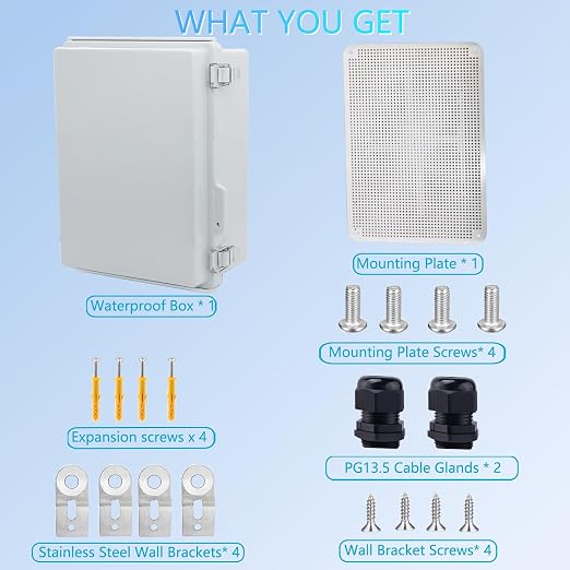 IP67 Waterproof Junction Box, ABS Plastic Electrical Enclosure - Image 7