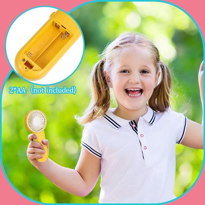 Sumind 36 Pcs Small Personal Portable Fan Mini Handheld Bulk 1 Speed Electric - Image 6