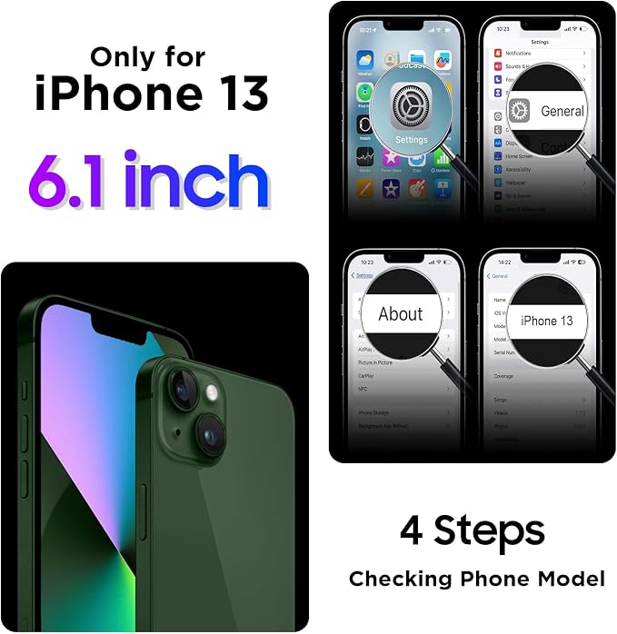 Temdan Compatible with iPhone 13 Case Waterproof, Built-in Screen & Camera - Image 8