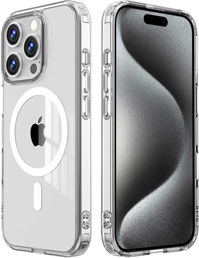 Magnetic Designed for iPhone 16 Pro Case Clear by Unknown
