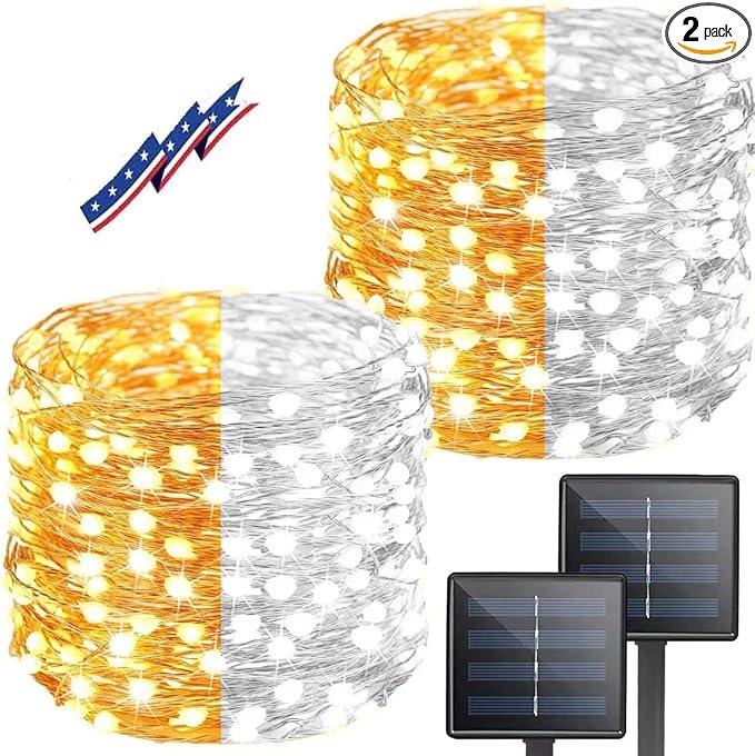 Solar String Lights Outdoor, Fairy Light by BHCLIGHT