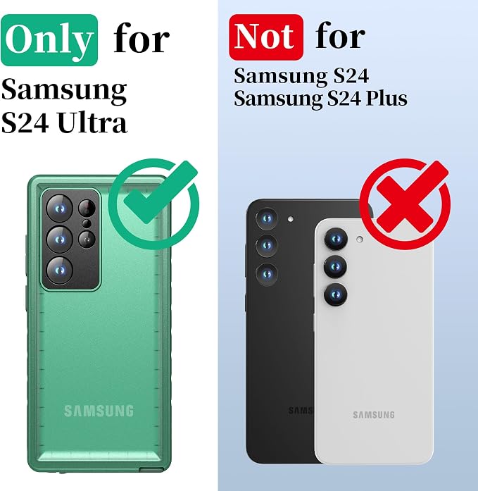 Cozycase for Samsung Galaxy S24 Ultra Waterproof Case - Image 2