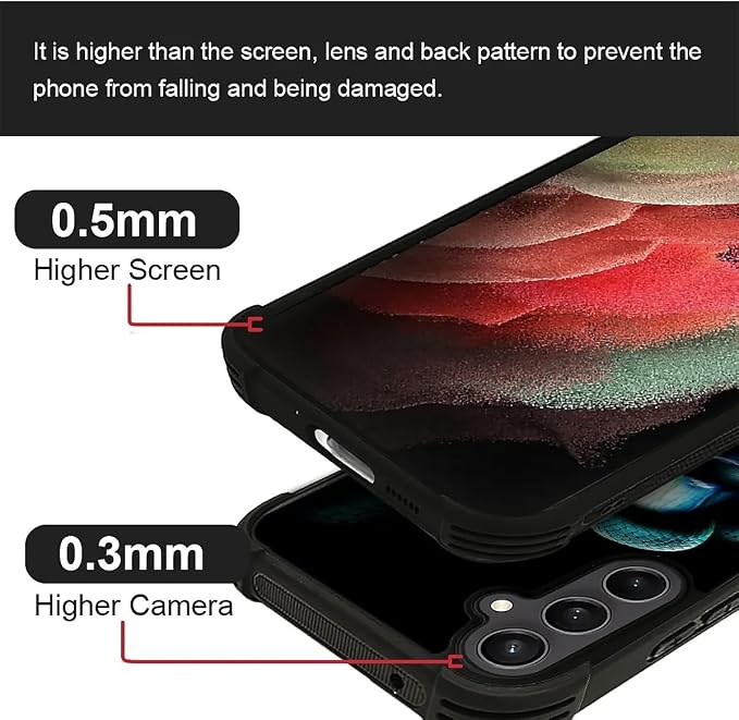 for Samsung Galaxy S23 FE Case, Skeleton Winding Snake Pattern Graphic Design - Image 2