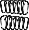 3" Aluminum Carabiner Clips by XIECHANEE