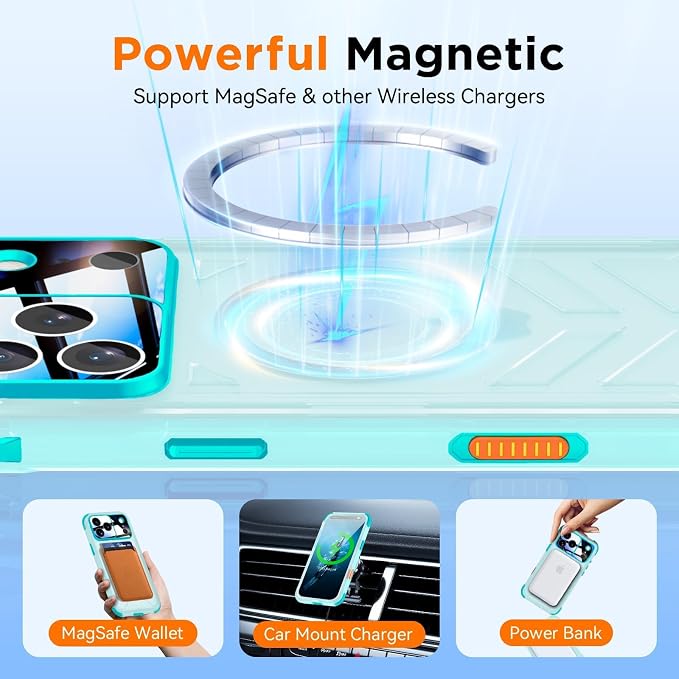 WIFORT for iPhone 17 Pro Waterproof Case, - Image 4